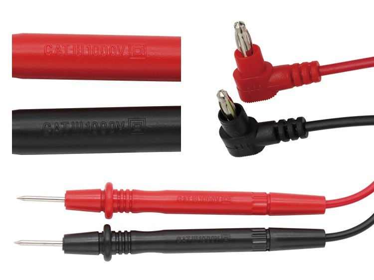 Universal Digital Multimeter MultiMeter Test Lead Probe Wire Pen Cable 1000V 10A