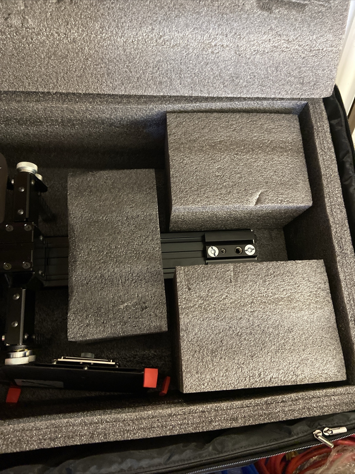 FLEX PLUS FREESTANDING 12" TELEPROMPTER WITH CASE, IPAD CRADDLE, AND SLED MOUNT