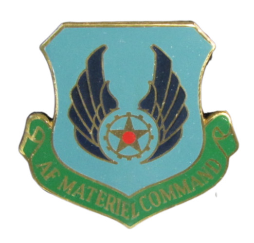 USAF Air Force Material AFMC Security Police SP Beret Command Subd Crest NOS PC4