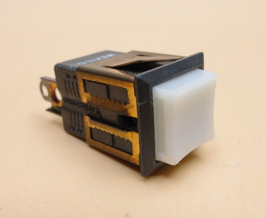 SWITCH CRAFT MOMENTARY PUSH SWITCH PANEL MOUNT (QTY 2 )