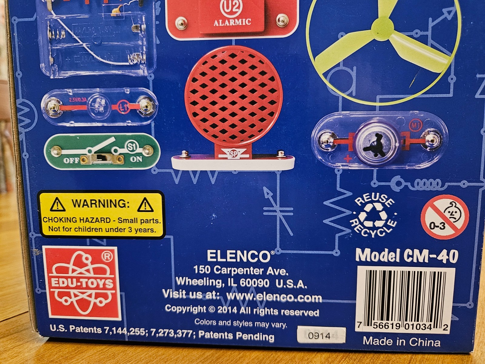 NEW STEM Circuit Maker Skill Builder 40 different projects Basic 40 EDU-Toys