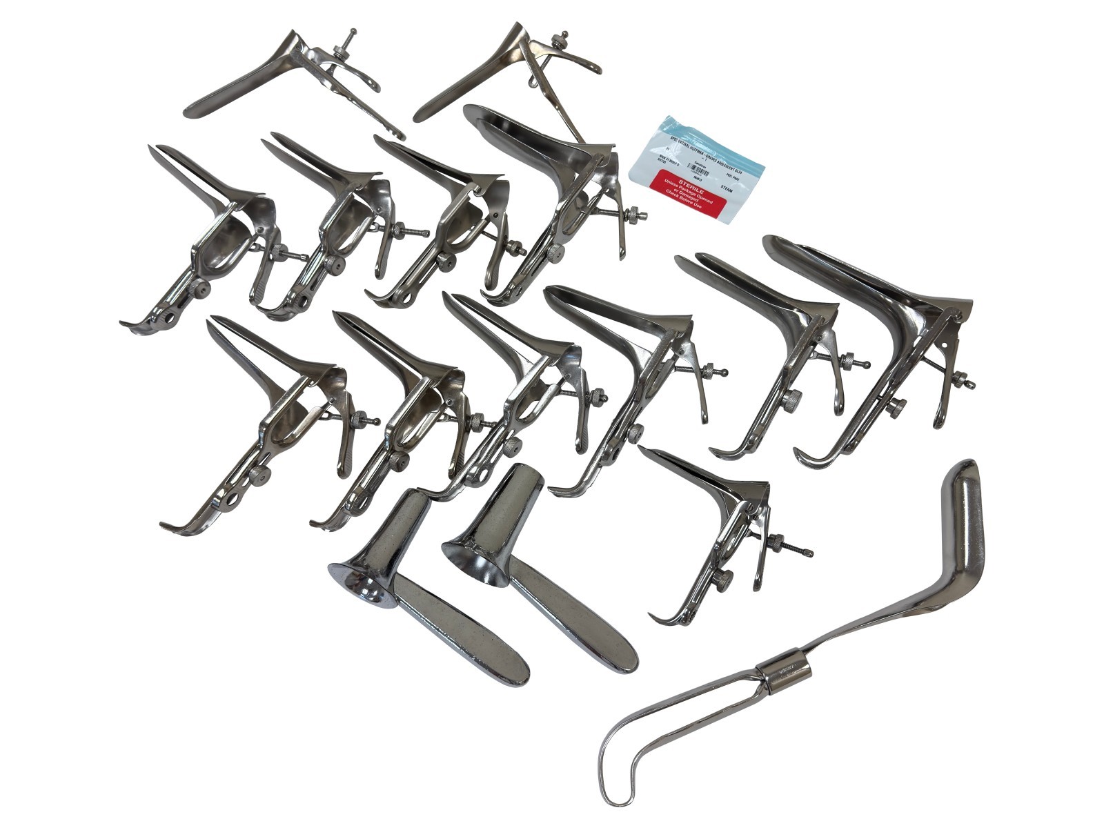 LOT 14 German Stainless Vaginal & Gynecological Instruments