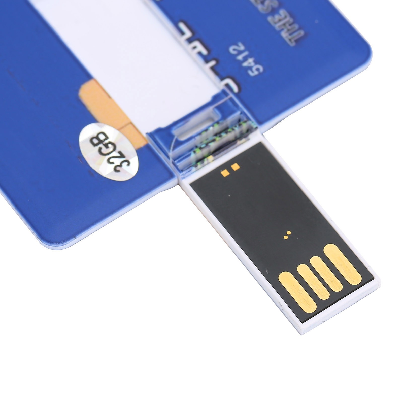 Unique 32GB USB Flash Drive Exquisite Card Shape For School Office Excellent