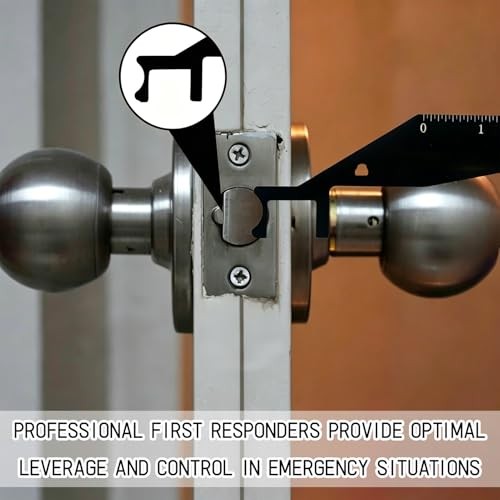 4-Piece Emergency Crowbar Set, Professional Fire-Fighting Multi-Functional