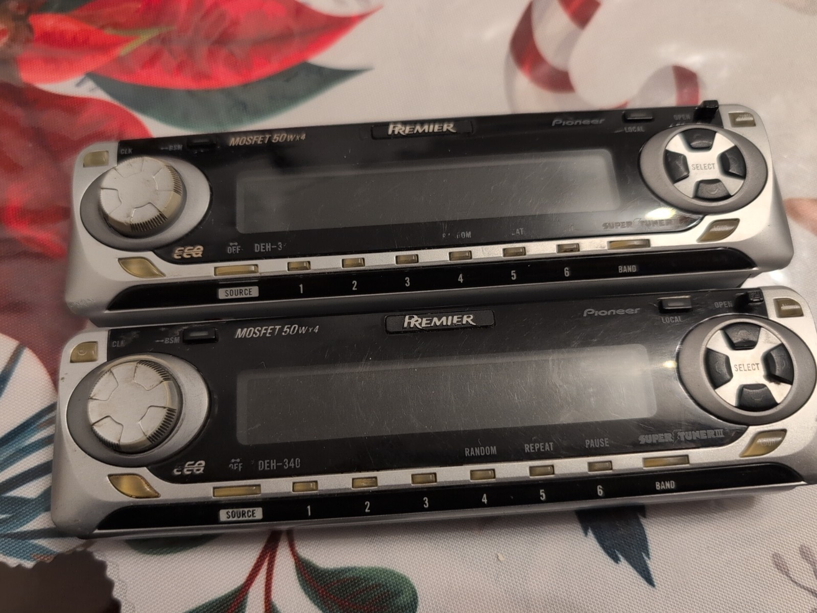 PIONEER DEH-340 CAR STEREO FACEPLATE PIONEER DEH-340 FACEPLATE ONLY OEM🟠