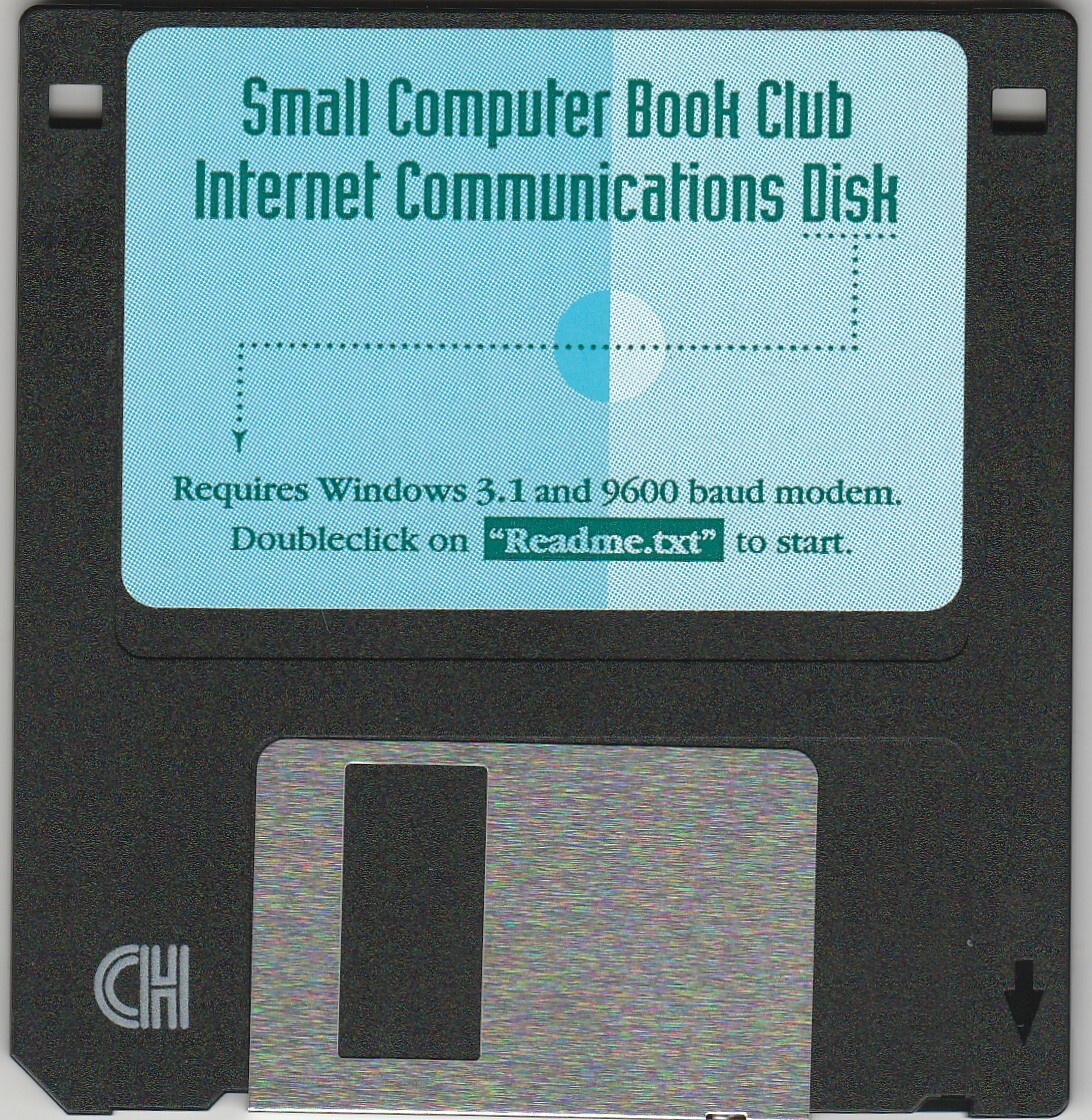 Small Computer Book Club Internet Communications Disk ~ 3.5 disk