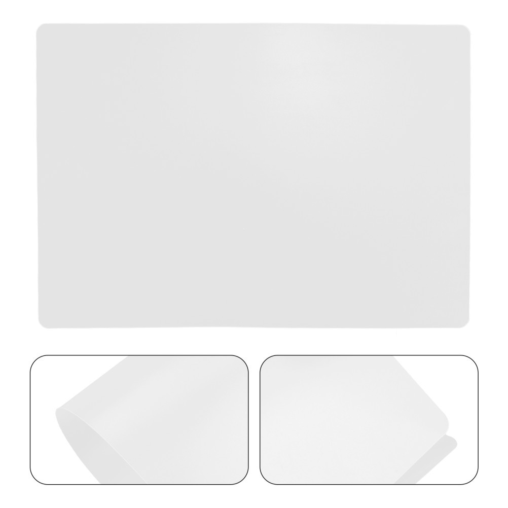 Reusable Acrylic Non Stick Pottery Pad for Clay Crafts Transparent Durable Mat