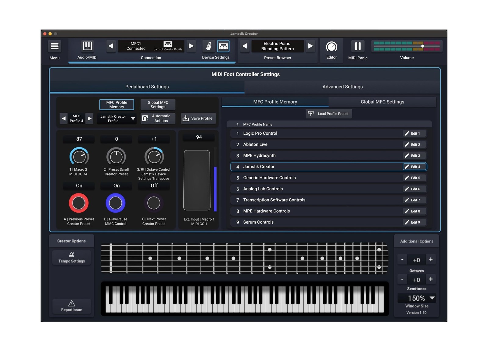 MFC1 | MIDI Floor Controller