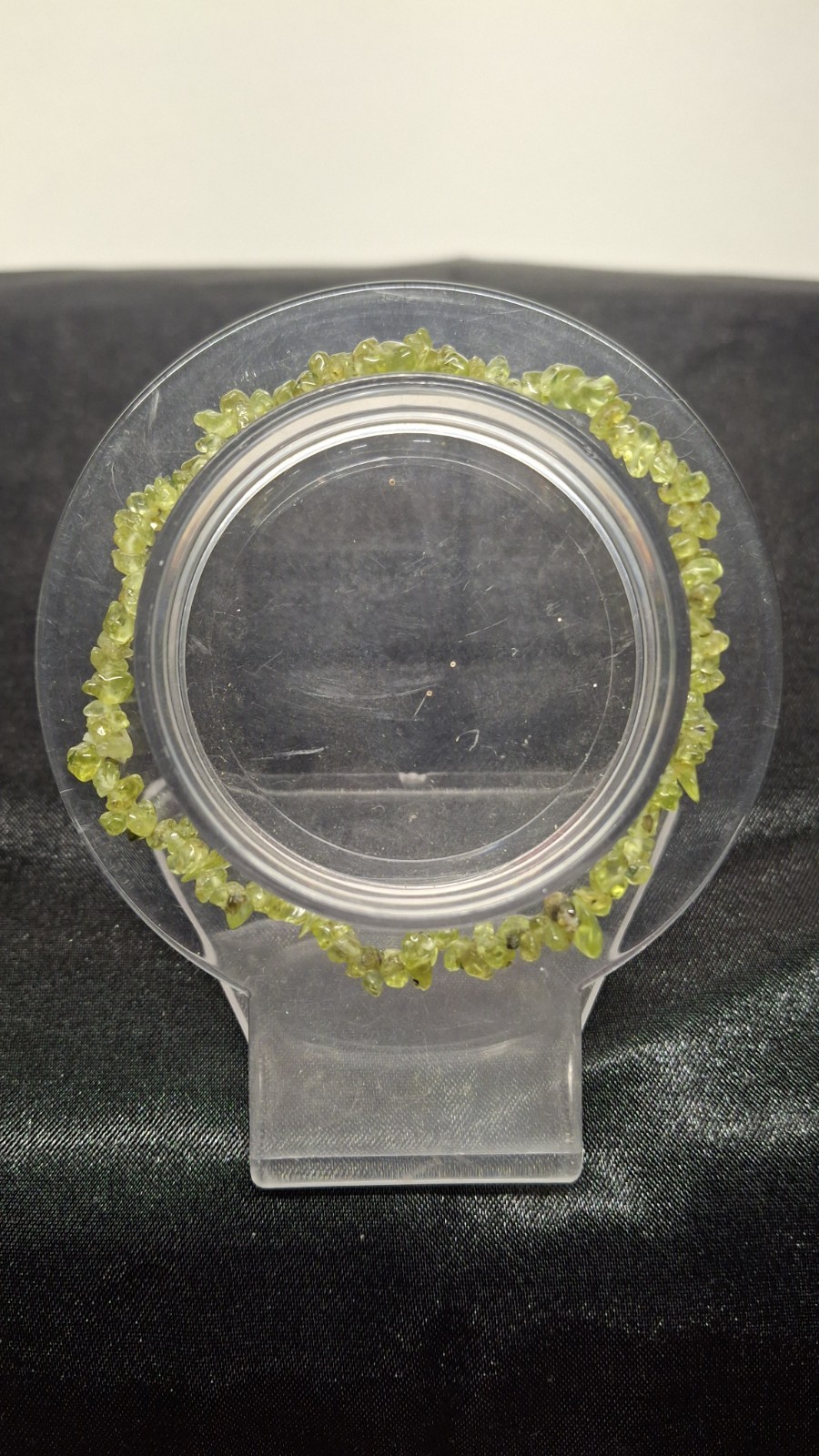 Prehnite Chip Bracelet Size 6 (BRC 56)