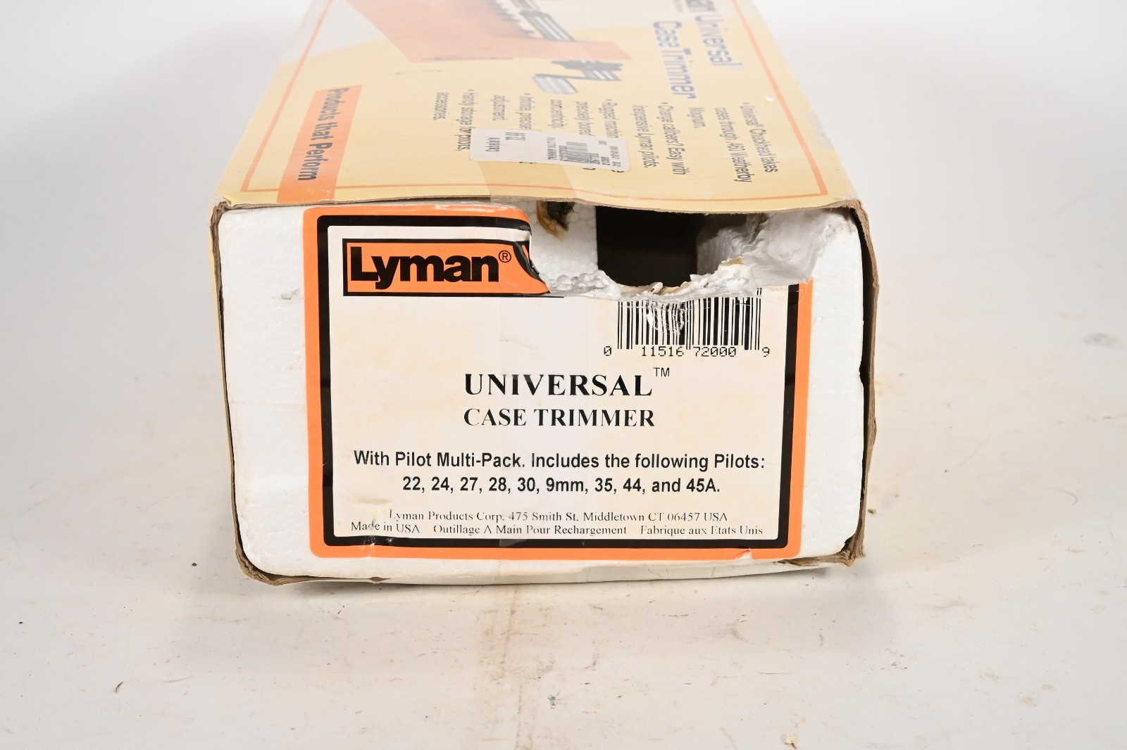 Lyman 7862000 Universal Case Trimmer - Missing some Pilots