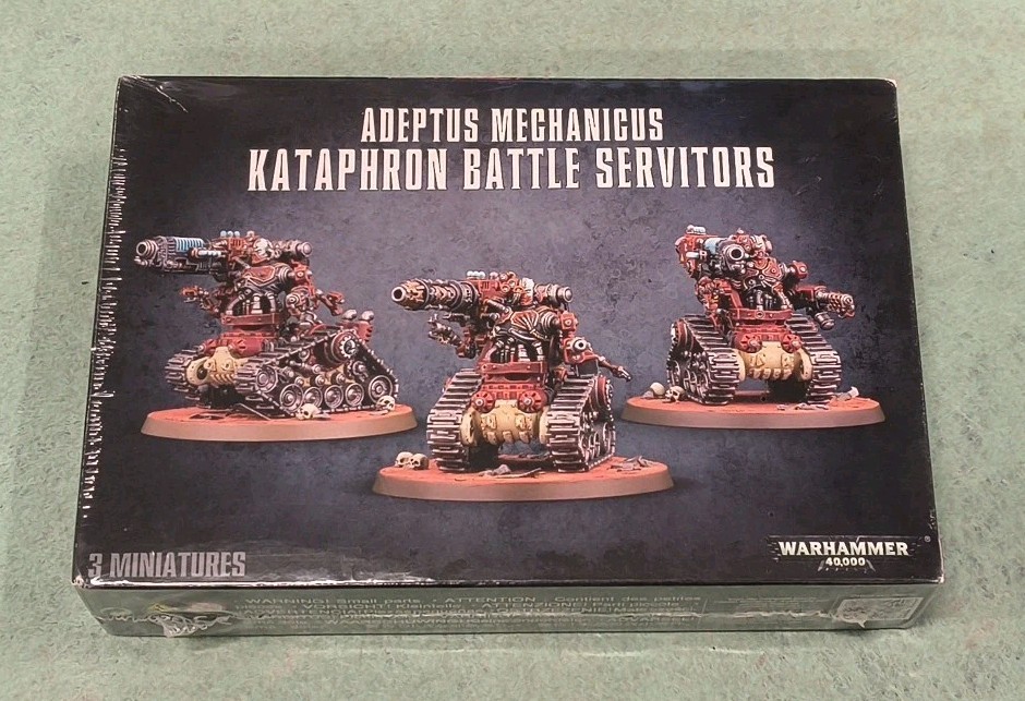 Warhammer 40k Adeptus Mechanicus Kataphron Battle Servitors Sealed