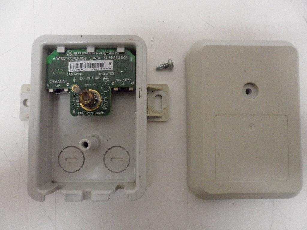 Motorola Networks 600SSH Surge Suppressor Universal Ethernet RoHS compliant POE