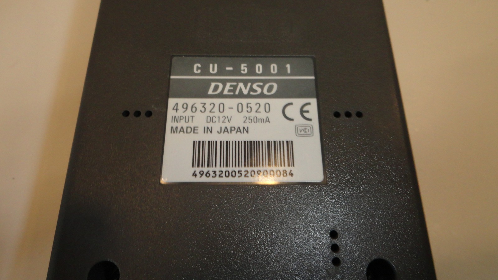 SS8: Denso CHARGING CRADLE, with cable CU-5001