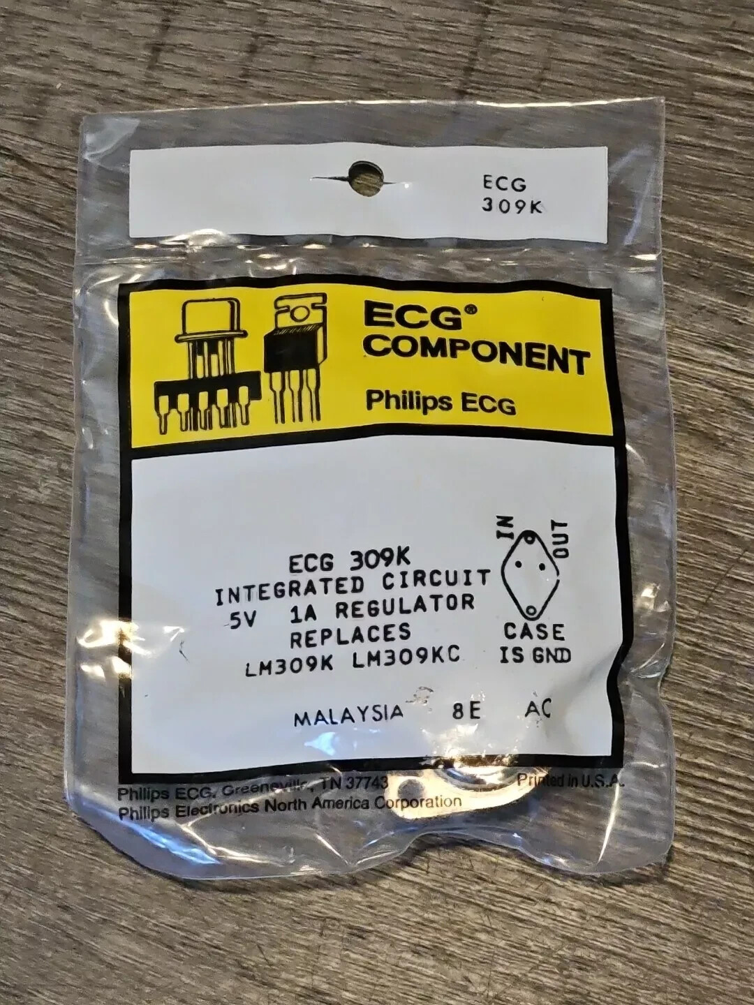 Phillips ECG 309K: SD309K SD 309K NTE309K TO ECG309K / COMPARABLE  / IC / TO3
