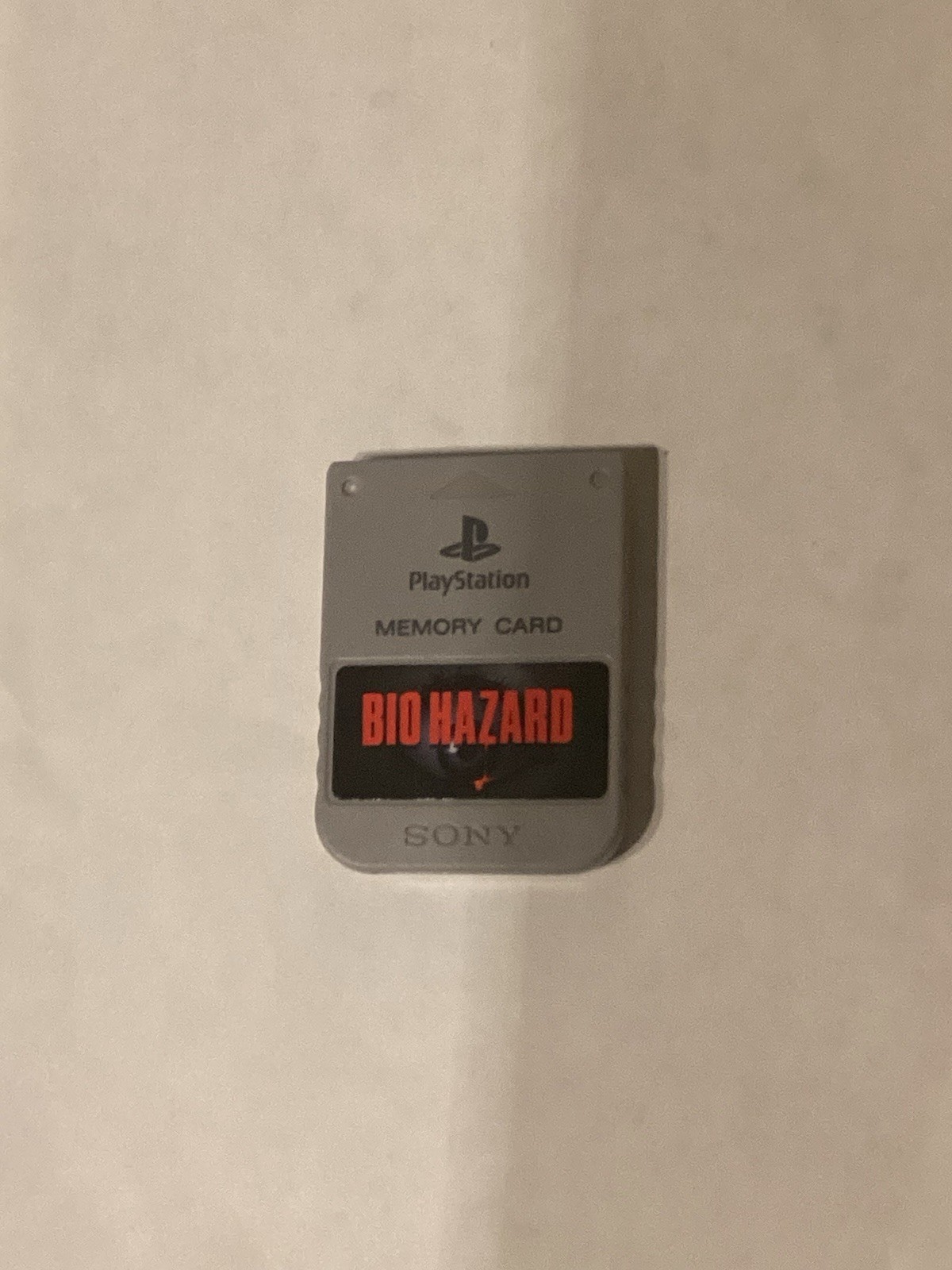 Resident Evil Memory Card