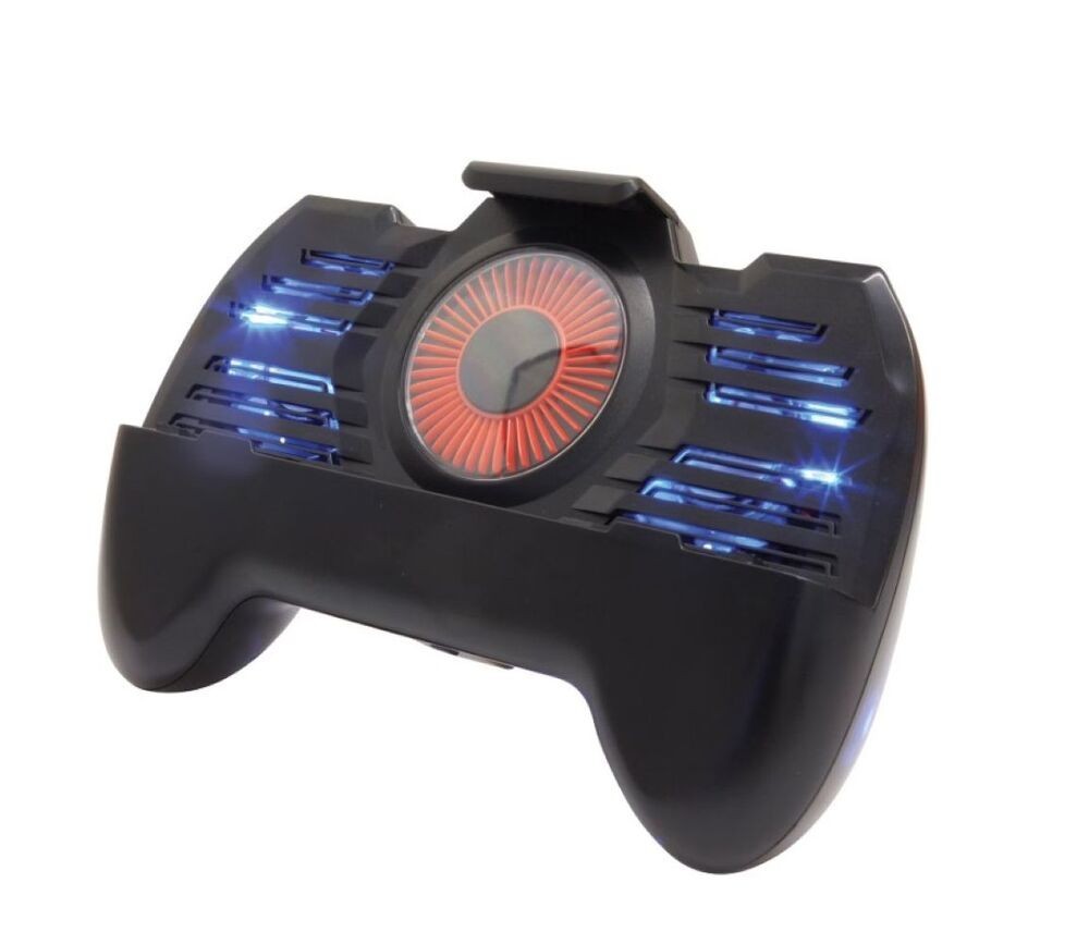 Mobile Gaming 4 in 1 Booster Grip Cooling Fan Power Bank Holder Stand iOSAndriod