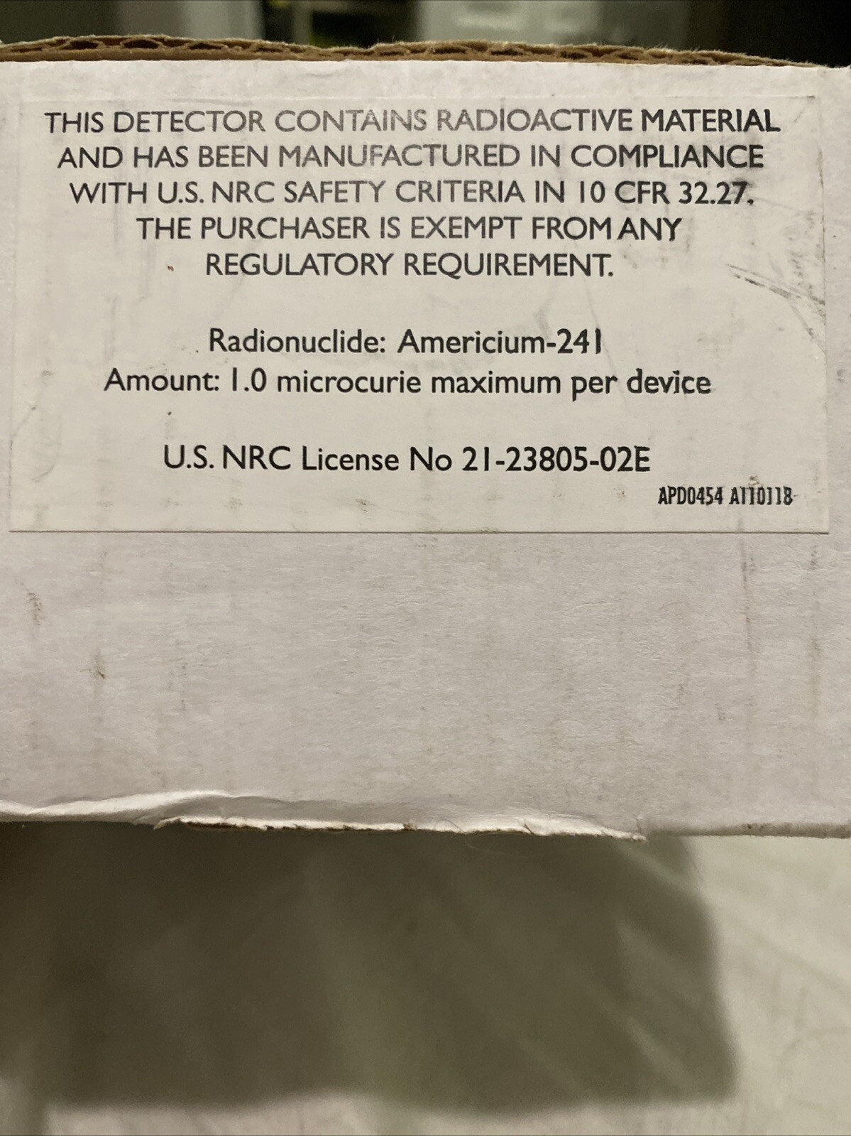 Grainger 4 Wire Conventional Duct Smoke Detector/ 45JU44