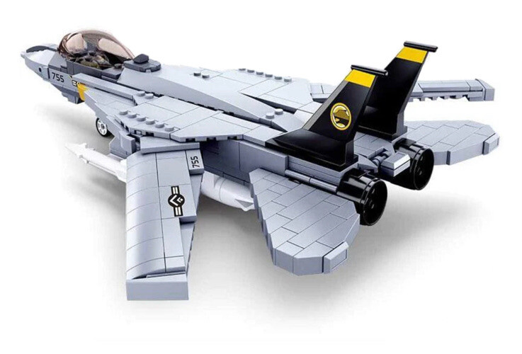 F-14 Tomcat Fighter Jet Building Blocks Military Bricks Model in Authentic Box