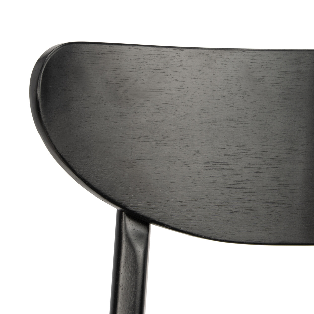 SAFAVIEH Lucca Retro Dining Chair Set of 2 | Black |
