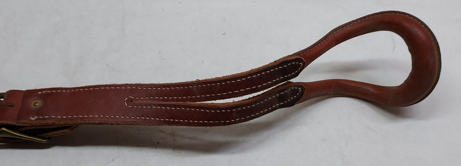 Adjustable Leather Crupper W/ Snap - 0403261