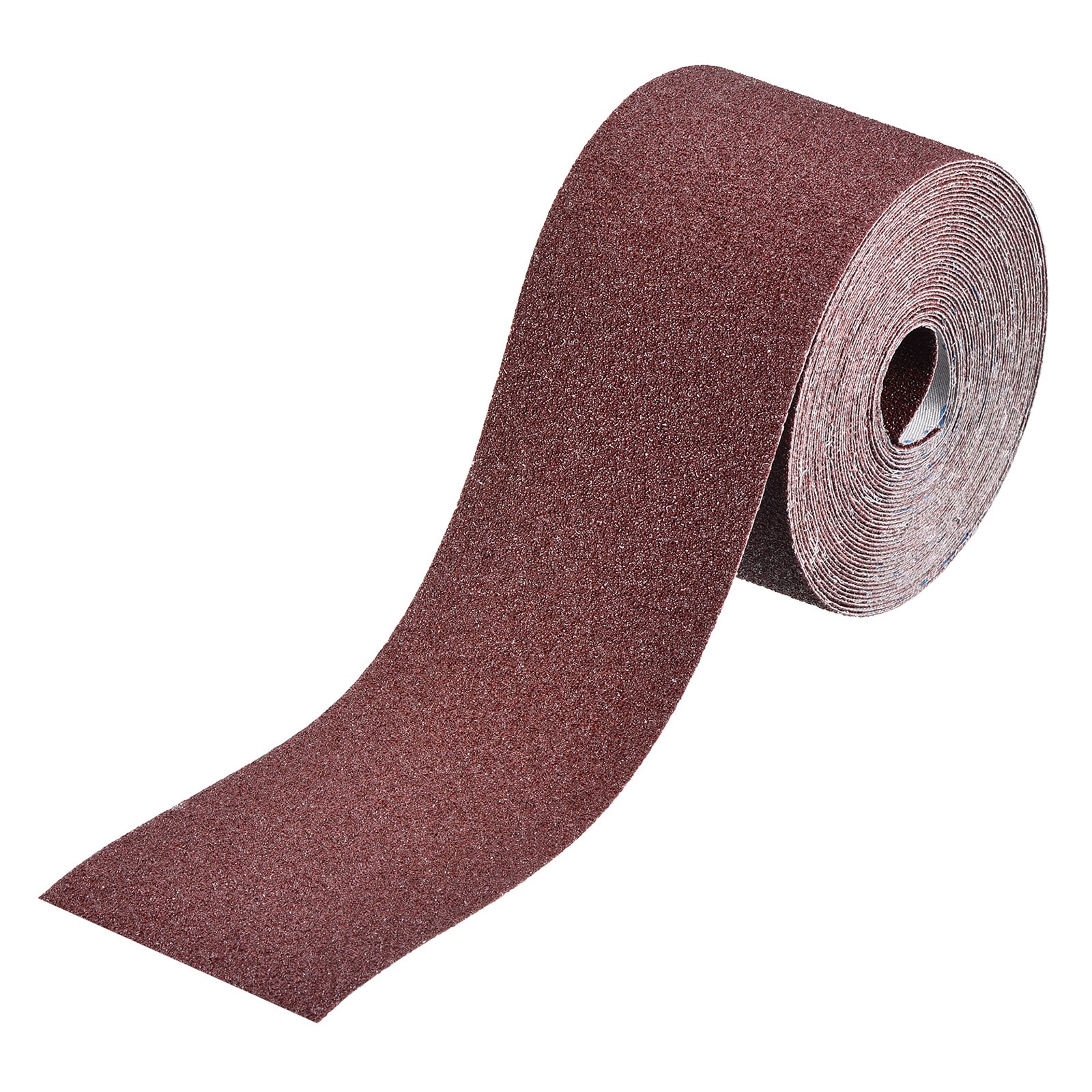 60 Grit Sandpaper Roll, 3 Inch x 29.5 Feet Emery Cloth, Red