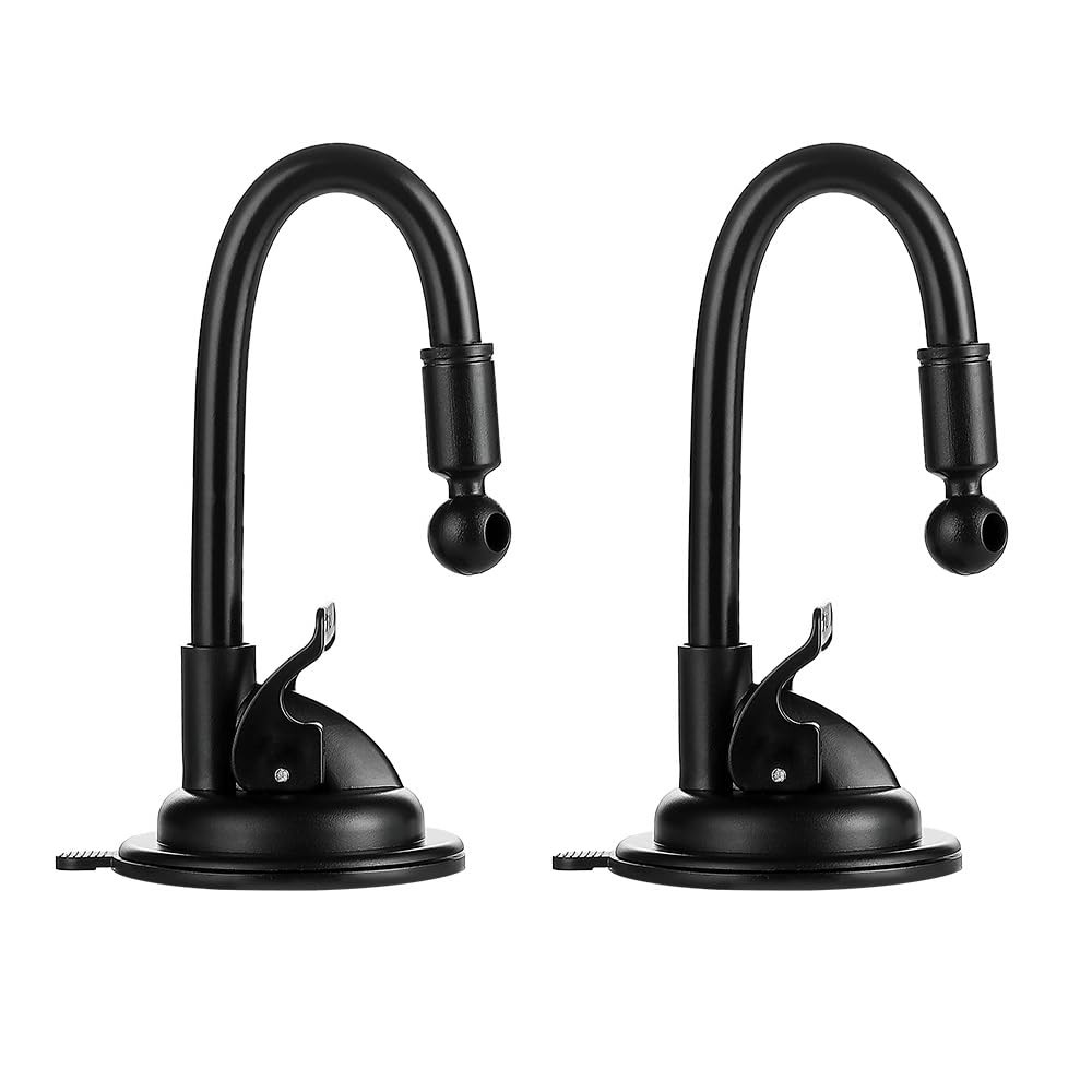 ThtRht 2 Pack Car Phone Holder Mount Suction Cup Replacement with Long Black