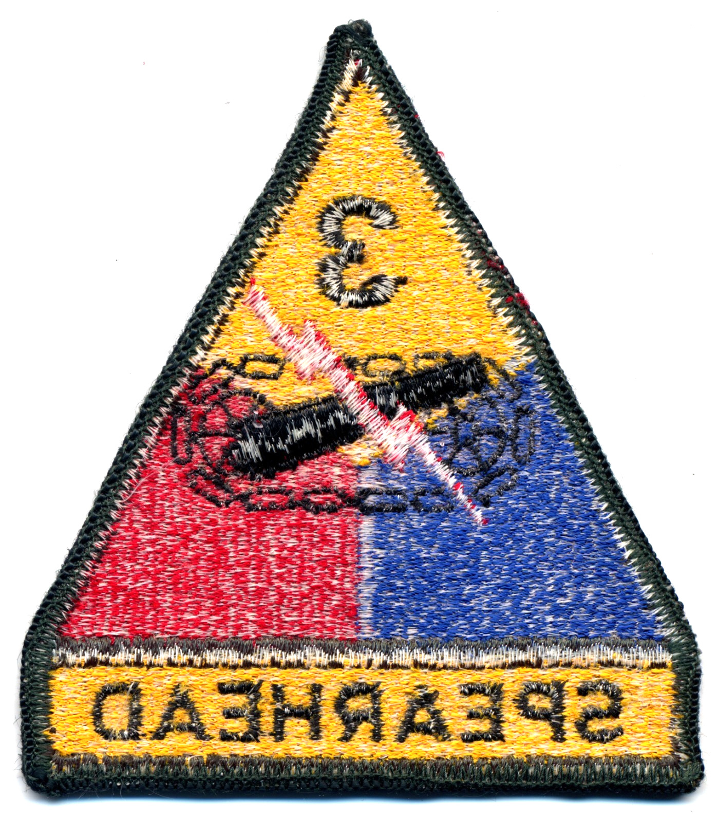 US Army Shoulder Patch - 3rd Armored Division V4
