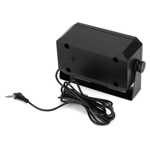 5W External Communications Speaker - 2 Pack 8 Ohms with 3.5mm Plug for Ham