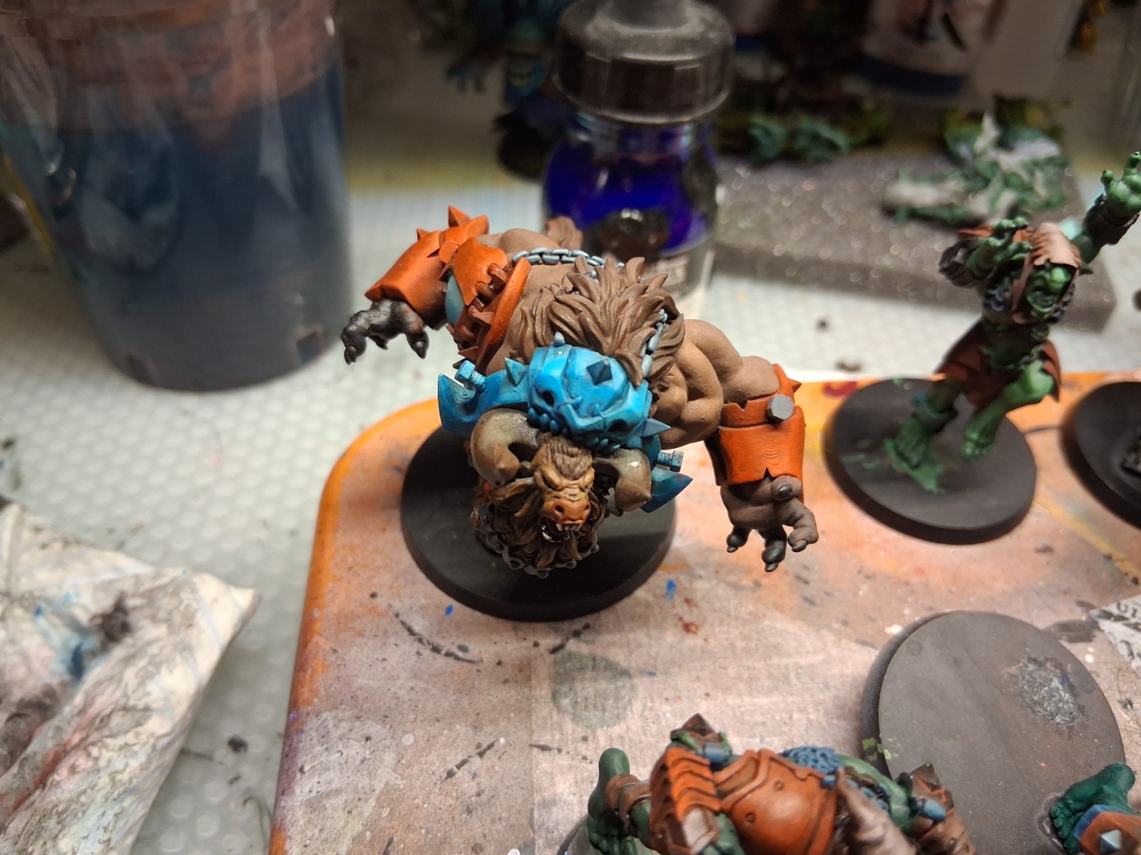 Chaos Dwarf Greebo Games Painted