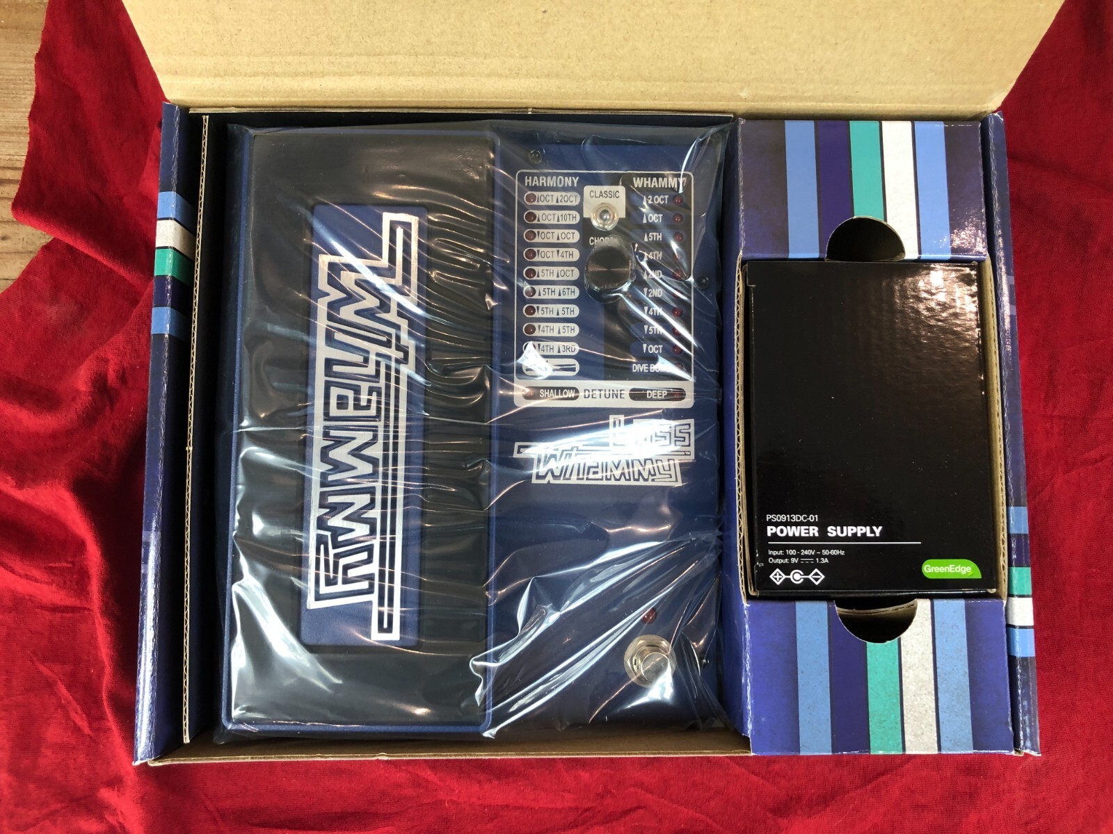 DigiTech Bass Whammy Pitch Shift Effects Pedal New
