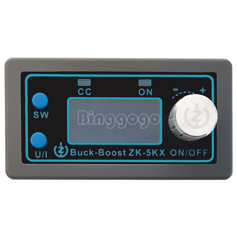 CNC DC DC Buck Boost Converter CC CV 0.6V-36V 5A Power Module Adjustable NEW