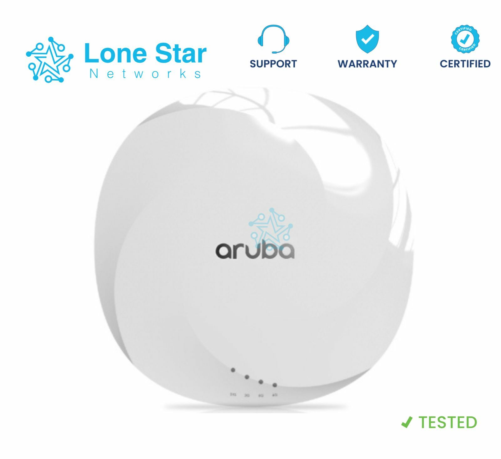 Aruba AP-635 (US) Tri-radio 2x2:2 802.11ax Wi-Fi 6E Campus AP - R7J28A