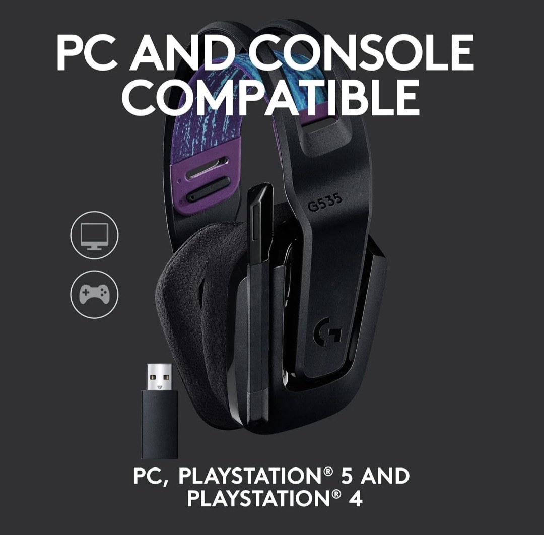 Logitech G G535 LIGHTSPEED Wireless Gaming Headset