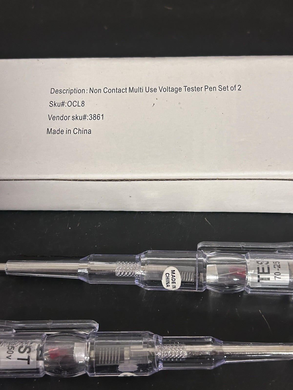 2pc Voltage Tester Multi Tool Screwdriver NIB