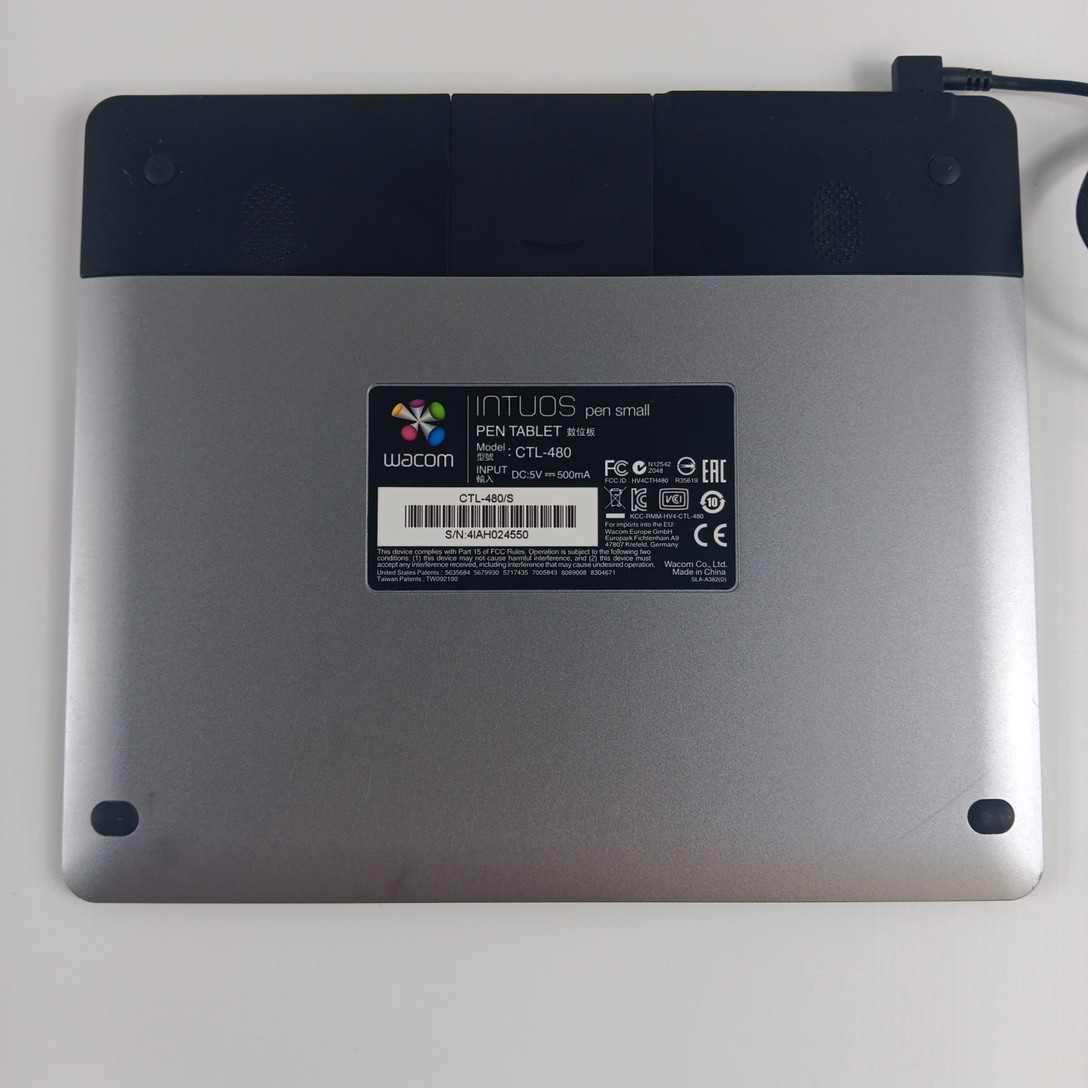 Wacom Intuos Tablet Small Pen CTL 480 (Tablet And Wire Only)