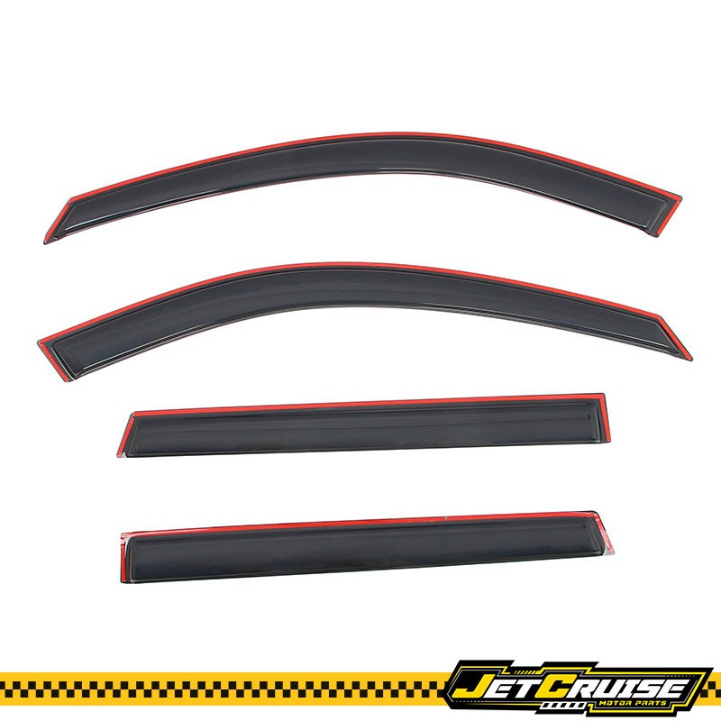 Fits 20-25 Kia Telluride In-channel Window Visor Rain Sun Guard Deflectors 4PCS