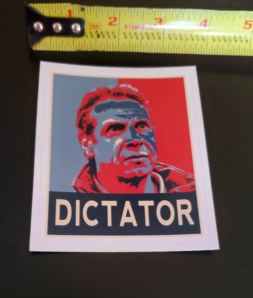 Michael Savage Approved Sticker: Governor Cuomo AKA Governor "MEATBALL" Dictator