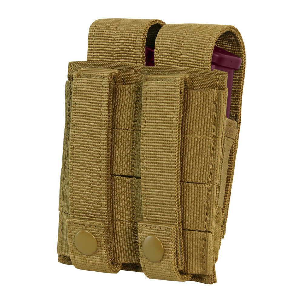 Coyote Tactical Molle Double Stack Multi-Purpose Modular Mag Pouch