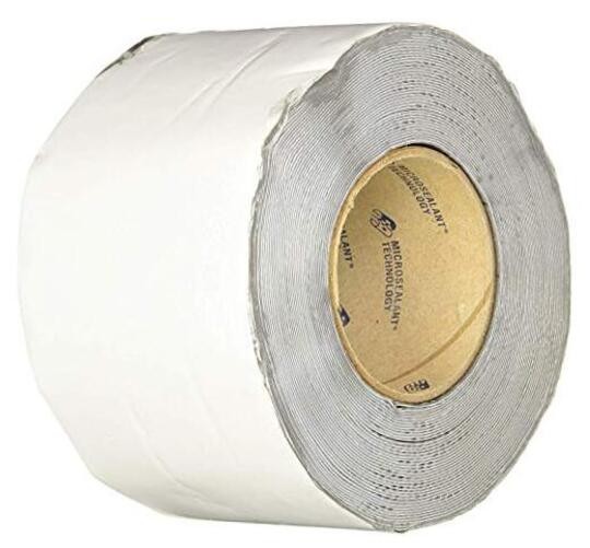 3" White Mobile Home RV Rubber Roof Repair Tape Sealant 3" x 20' 3" x 20 Foot
