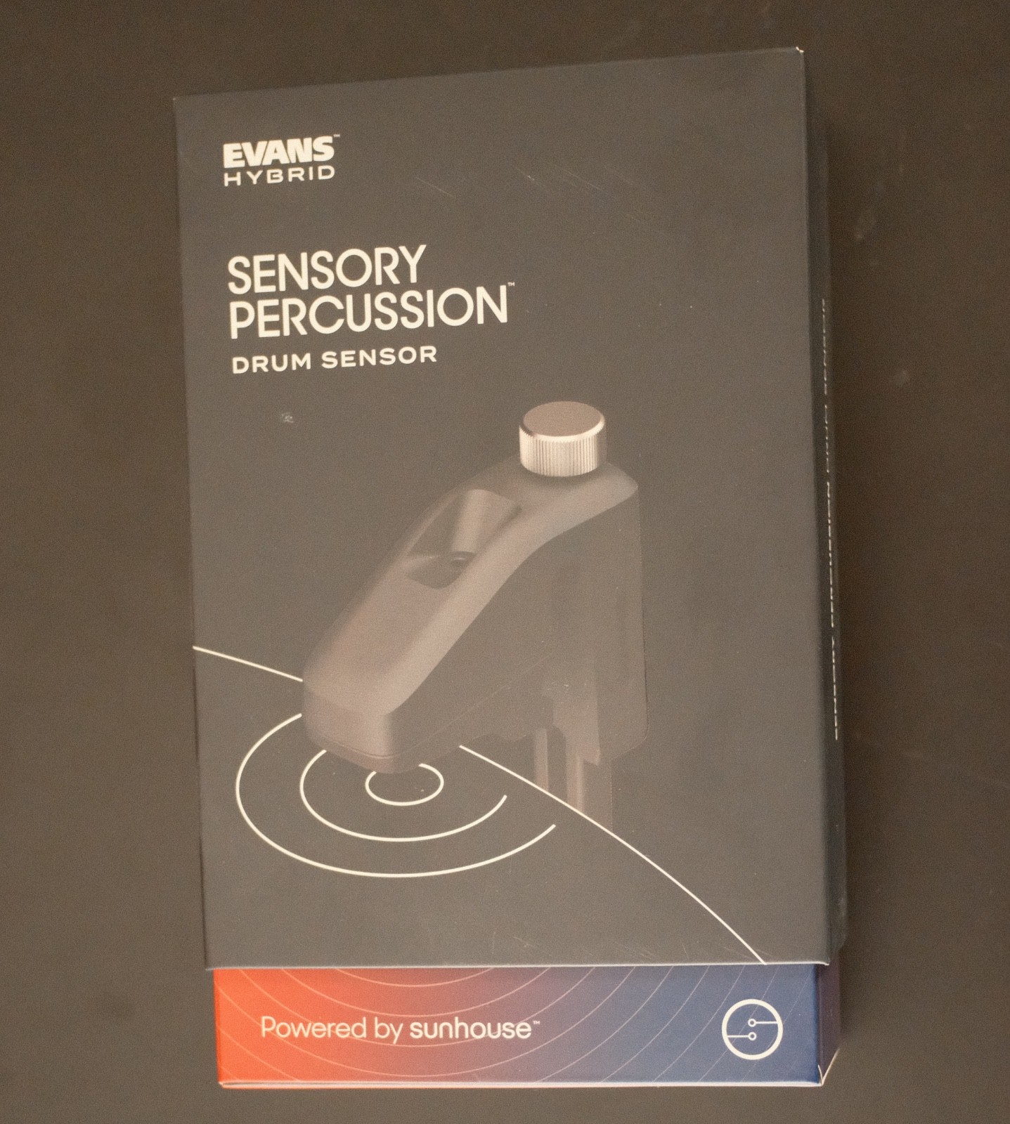 Evans - Hybrid Sensory Percussion Drum Sensor.