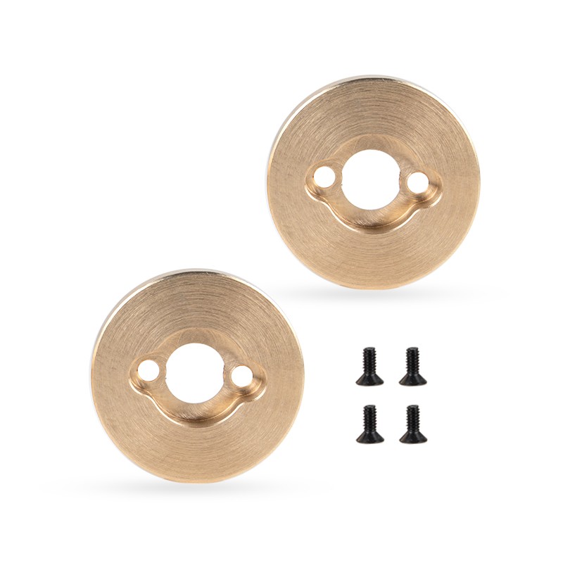 Brass Rear Axle Counterweights Kit For 1/18 Traxxas TRX-4M RC Car Upgraded Parts