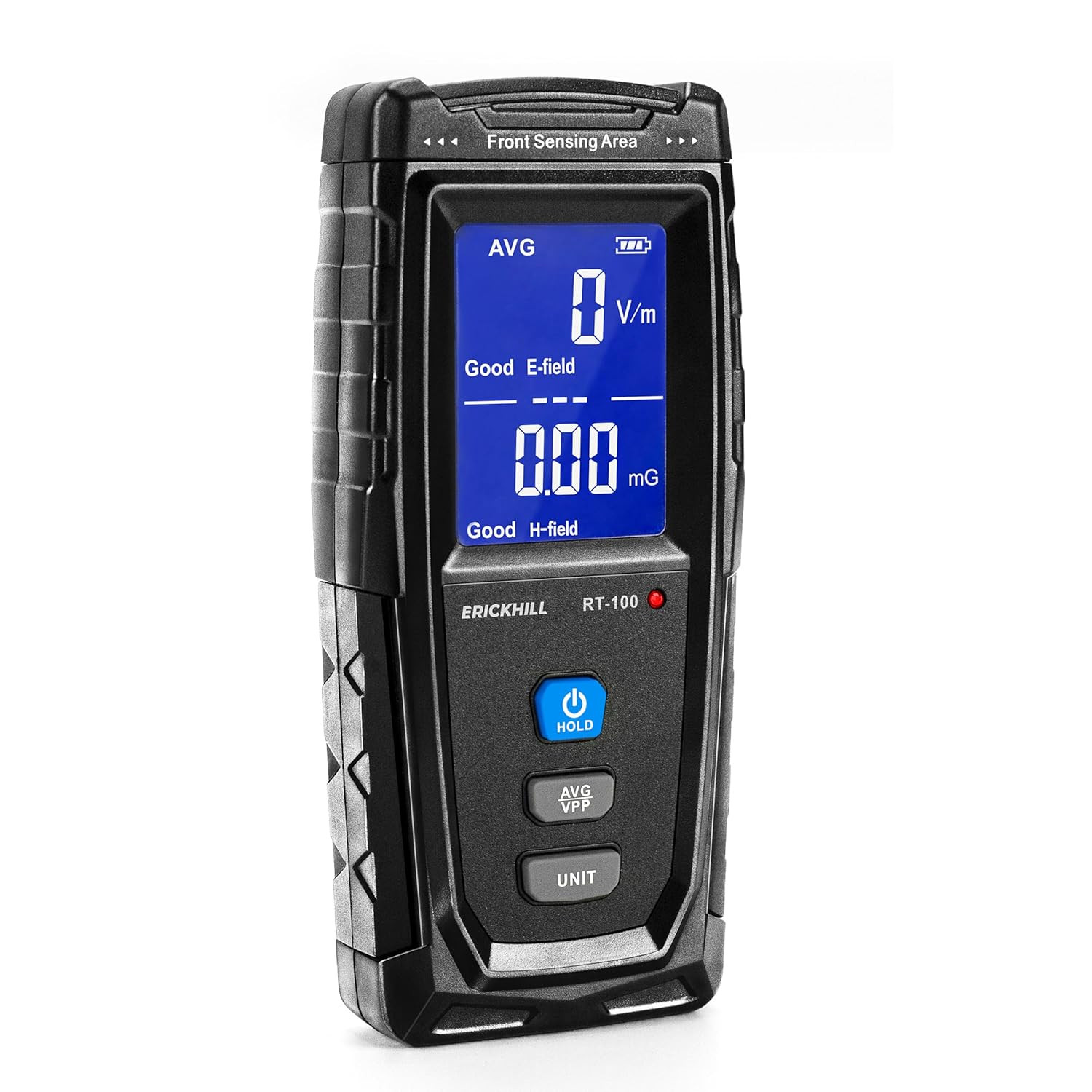 EMF Meter Detects Electric & Magnetic Fields Handheld Digital Detector Display