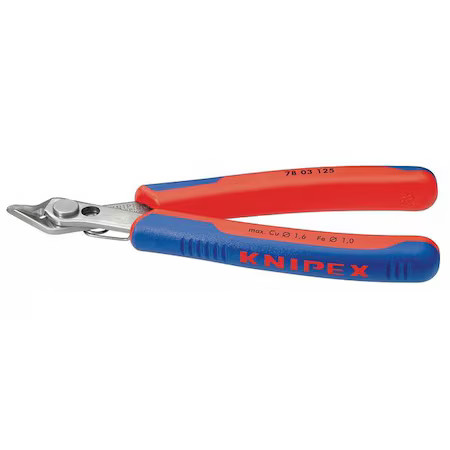 Knipex 78 03 125 5 In 78 Diagonal Cutting Plier Flush Cut Pointed Nose