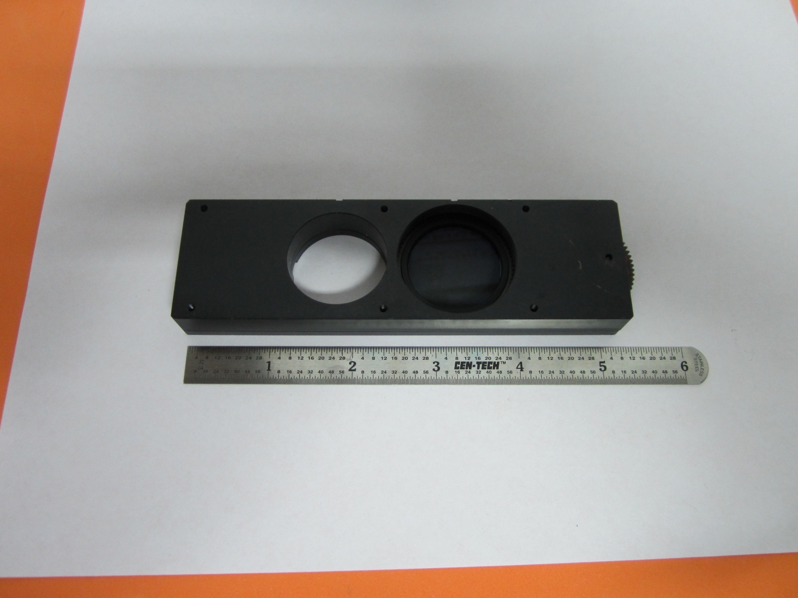 MICROSCOPE PART POLARIZER SLIDE GERMANY 513650 OPTICS BIN#B1-R-11