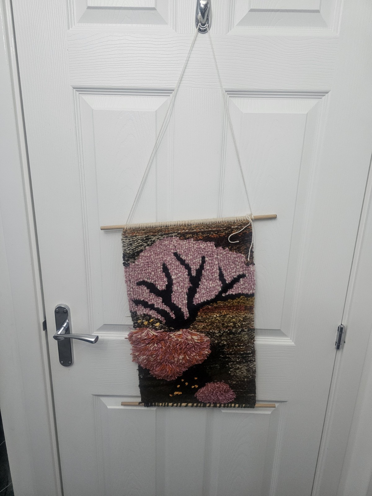 Hand Weaved Picture Wall Hanging