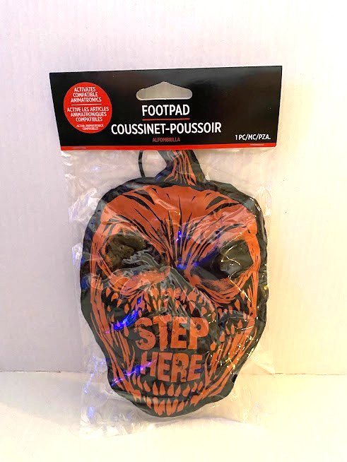 New Halloween AMSCAN Footpad Activates Compatible Animatronics Replacement Part