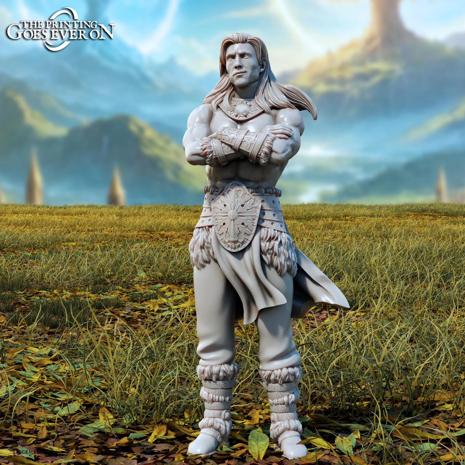Tarrakos, God of Strength - 28-120mm Tales of the - Resin Tabletop Miniature