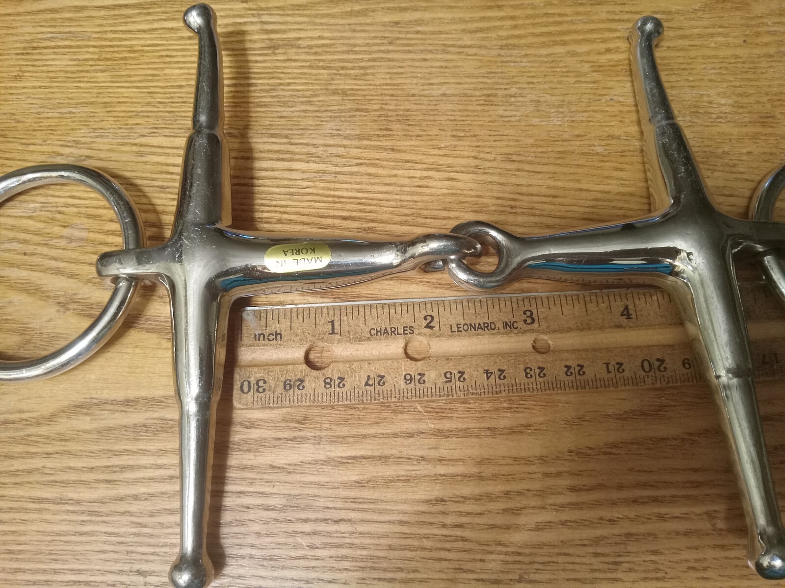 New Fulmer cheek snaffle bit 4 1/4 in