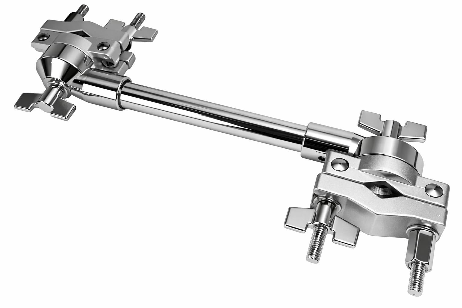 AIAS Rotating Multi Clamp – 360° Adjustable Drum Hardware Mount for Silver