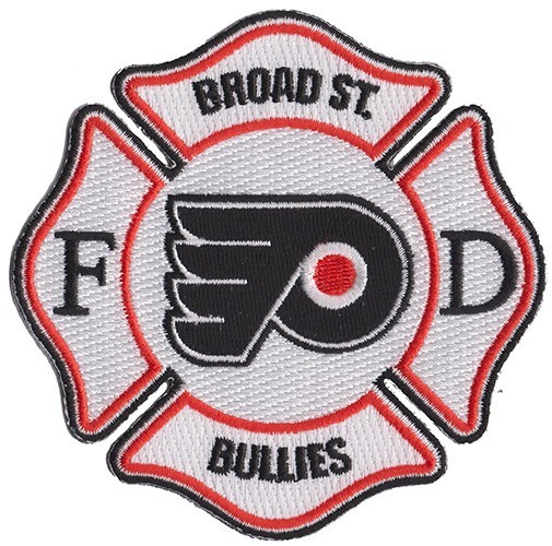 Philadelphia Flyers Fire Department  Broad Street Bullies Fire Patch NEW .